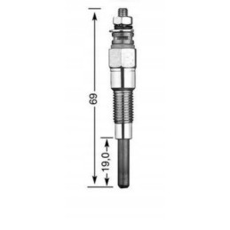 Kubota z402 z482 glow plug