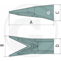 Zab caterpillar 1u 3202wtl
