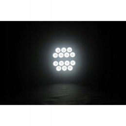 Round work lamp flood 14xled strip 12 24v