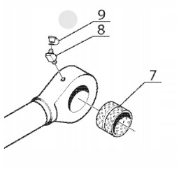 Manitou 227111 actuator bush