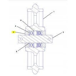 Cat mini excavator idler wheel seal