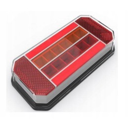 Combined rear lamp 24LED left, 3 functions, 12 24v