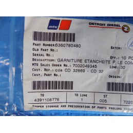 Fuel seal 5360780480 mtu