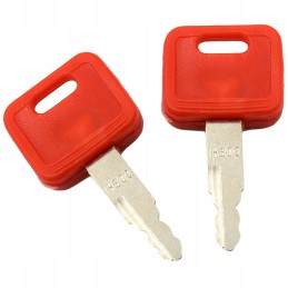 1x key h800 deere hitahi case holland fiat