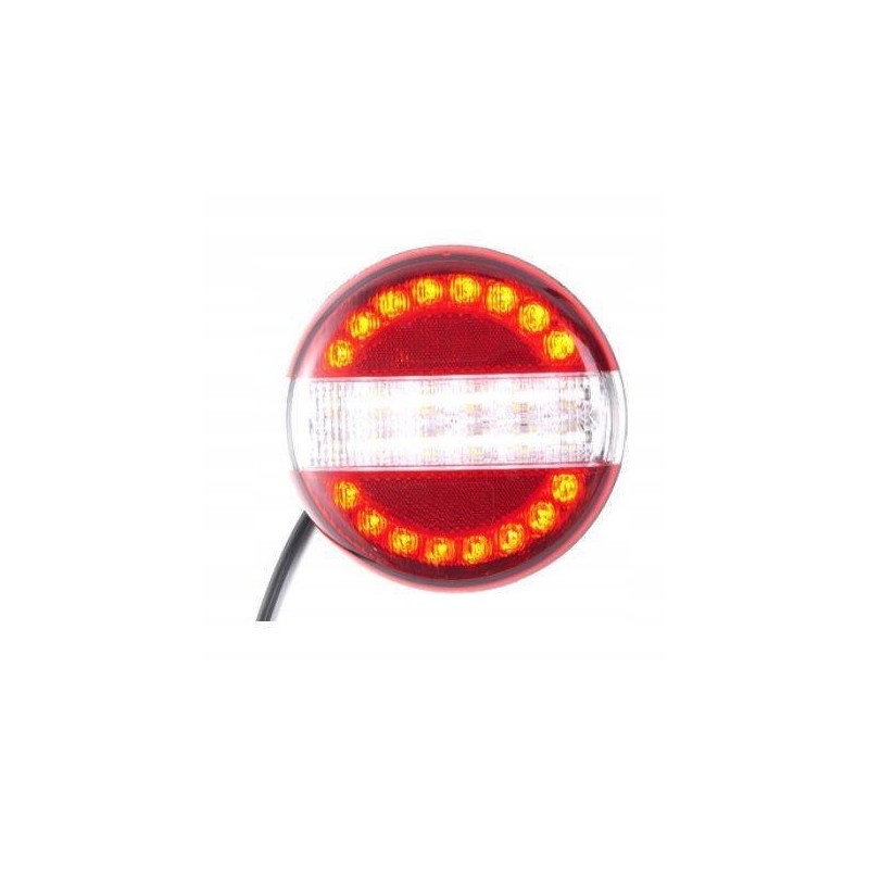 28LED combination rear lamp, 2 functions, homologation