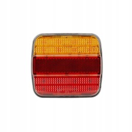 LED rear lamp, colorful, 4-functional, 12 24v 20led