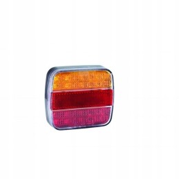 LED rear lamp, colorful, 4-functional, 12 24v 20led