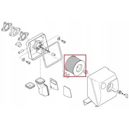 Hatz 1b40 1b50 air filter 50484101