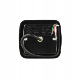 LED rear lamp, white, 4-functional, 12 24v 20led