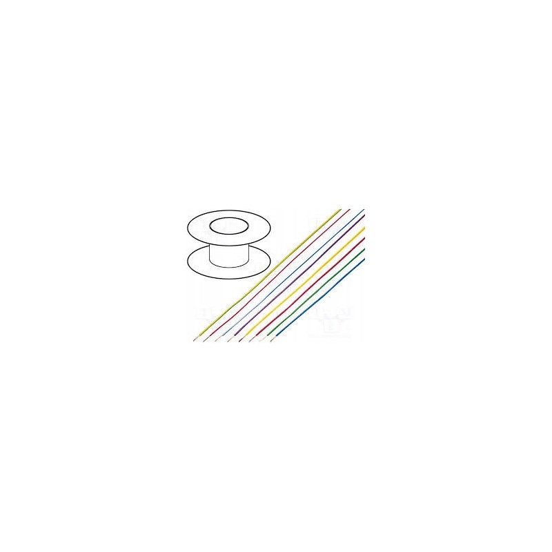 Cu stranded cable 0 5mm2 1 8mm 900v PVC black
