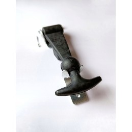 Cover holder set, galvanized rubber, 125mm, 16x15mm