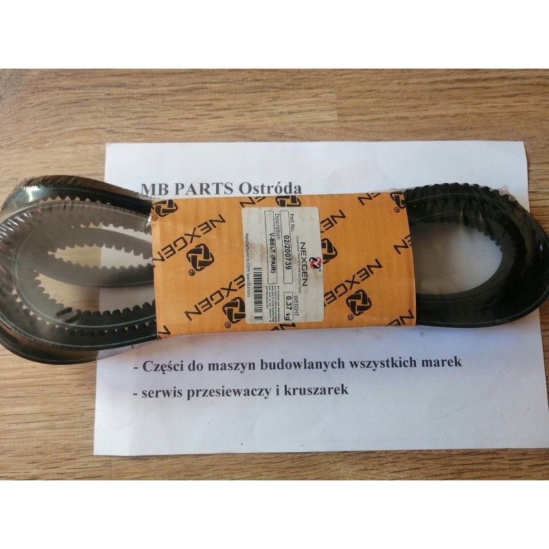 V-belt 131462 jcb 3cx 4cx 02 200739