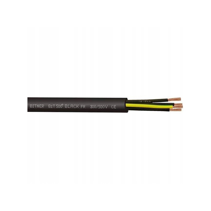 Control cable bit 500 black fr 2x0 75 300 50