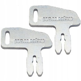1x komatsu k2c166 ignition key