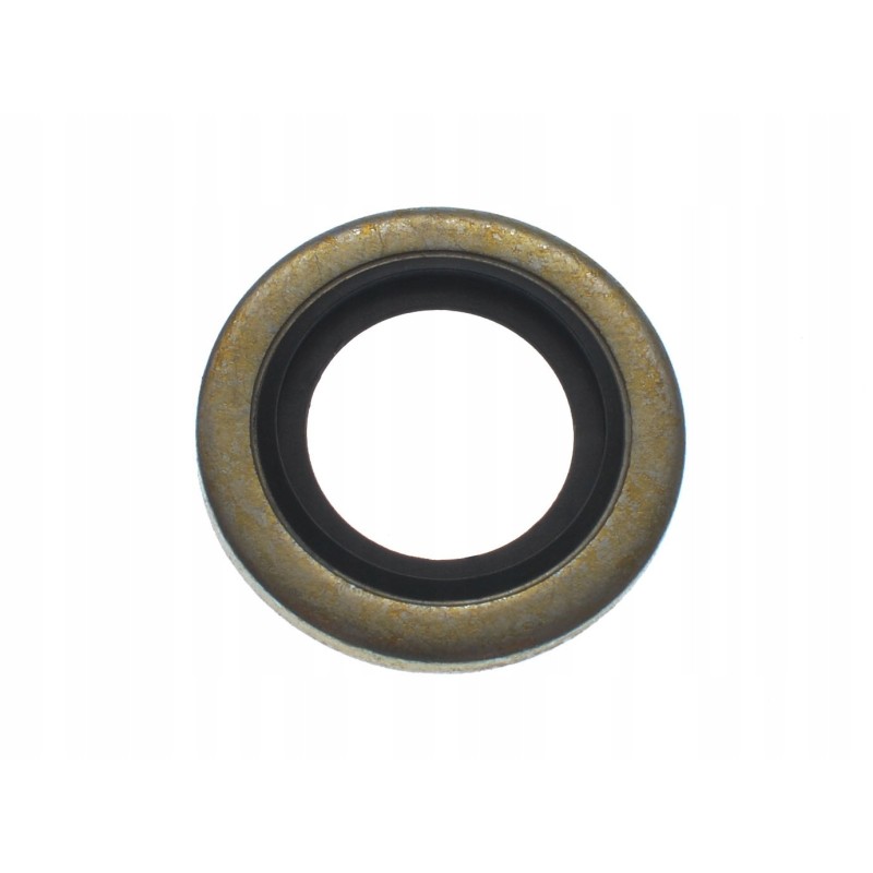 Metal and rubber washer