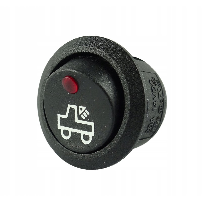 Light switch behind the tractor 12v 20a fi 20mm
