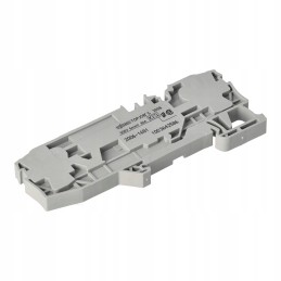 2-wire connector, 6mm2, gray with fuse