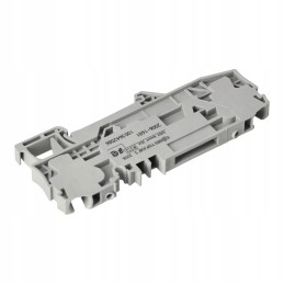 2-wire connector, 6mm2, gray with fuse