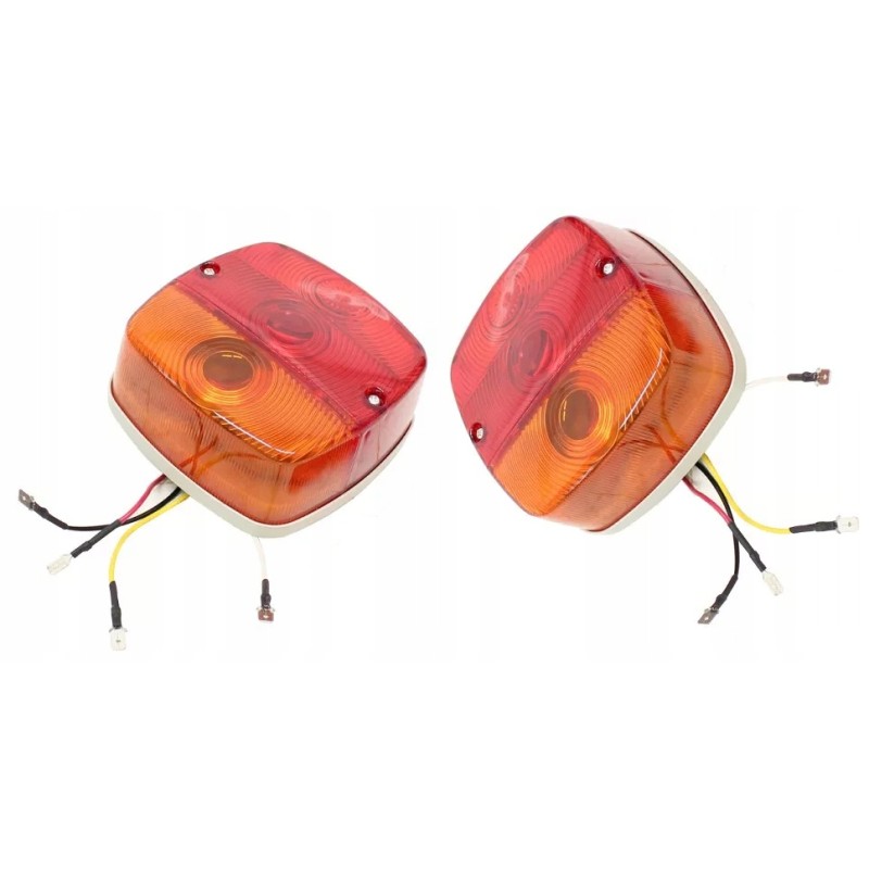 Set of rear road lamps for Volvo BL excavators, 2 pcs