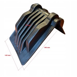 Corner protector for the transport belt