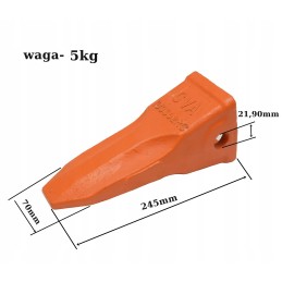 Rock tooth hard J300 5 kg cva