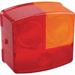 Rear right lamp shade red