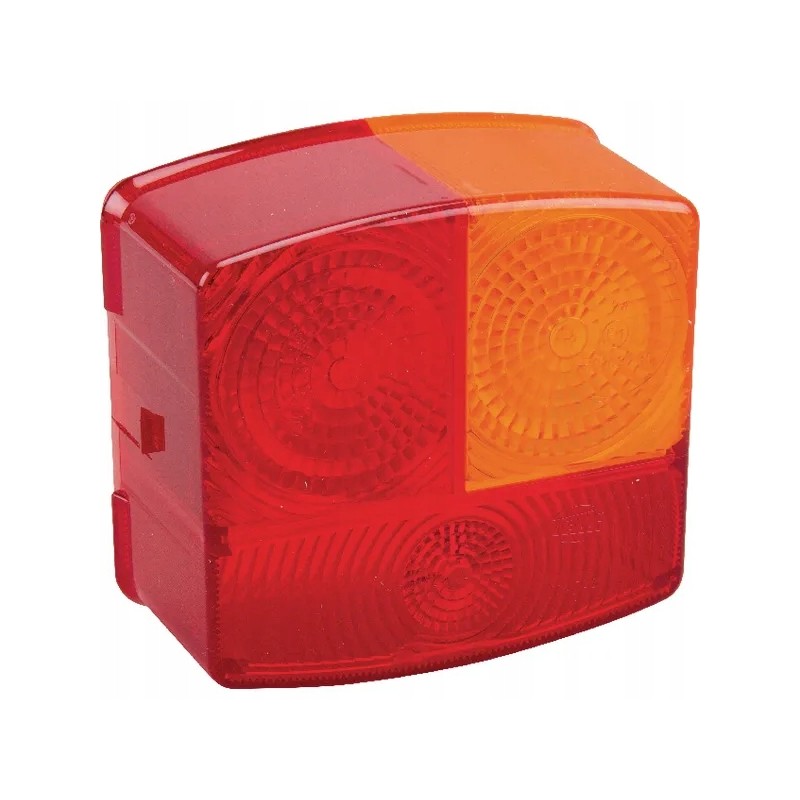 Rear right lamp shade red