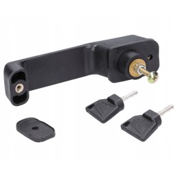 Door handle with keys jcb 3cx 4cx 123 06547