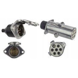 Socket plug 24v 7 pin type s