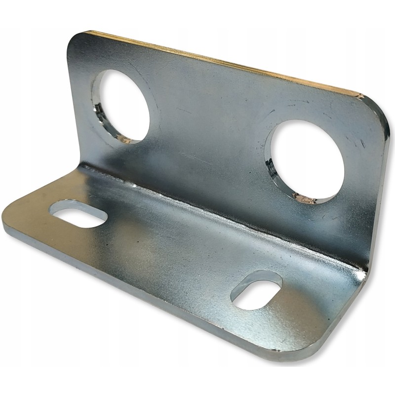 Mounting board for two Euro socket quick connectors