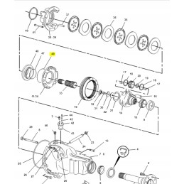 Brake seal cat 428 9r9409