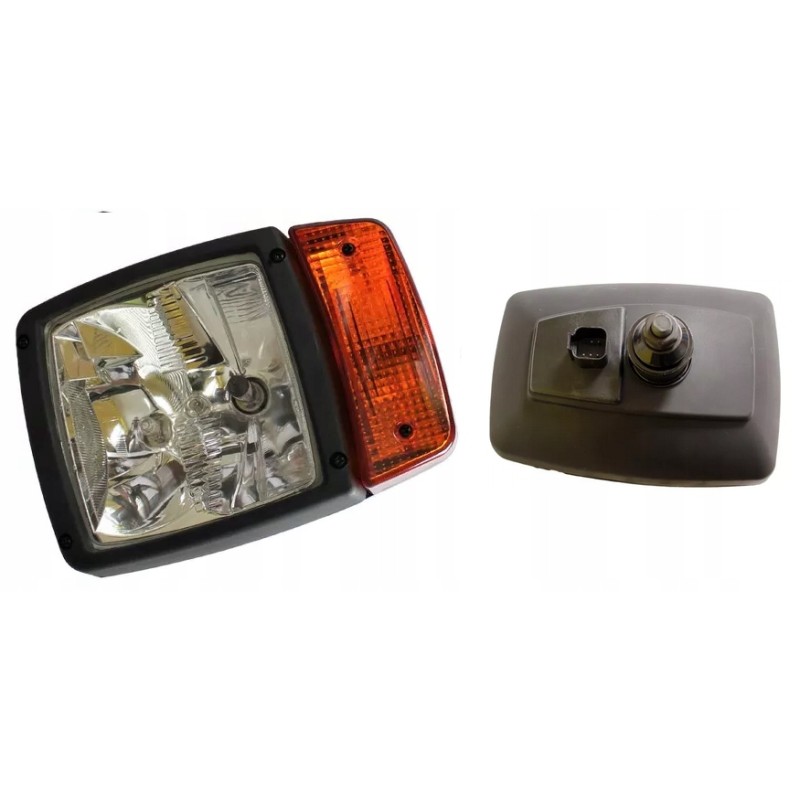 Left road headlight lamp for JCB 3CX 4CX excavators