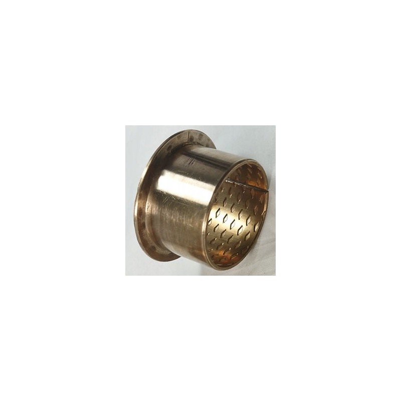 Sleeve bush, bronze plain bearing with flange