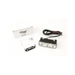 LED searchlight 12 24v work lamp 3 LEDs