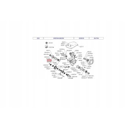 Sealing ring 024958 merlo 60 75 8