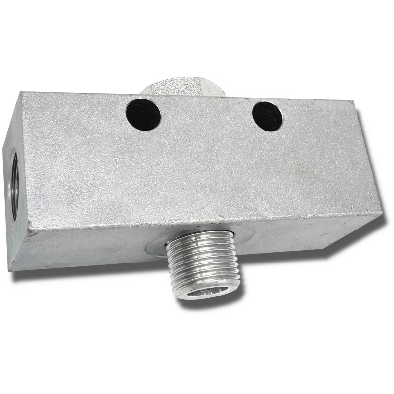 Hydroaccumulator connecting block, through bolt 1 2