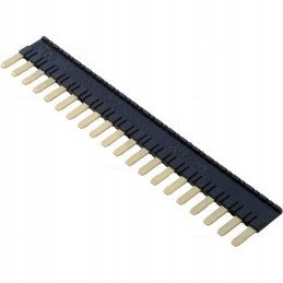 Comb connector zg20 2 black