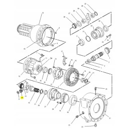 Cat 428b 428c rear axle satellite 9r9403