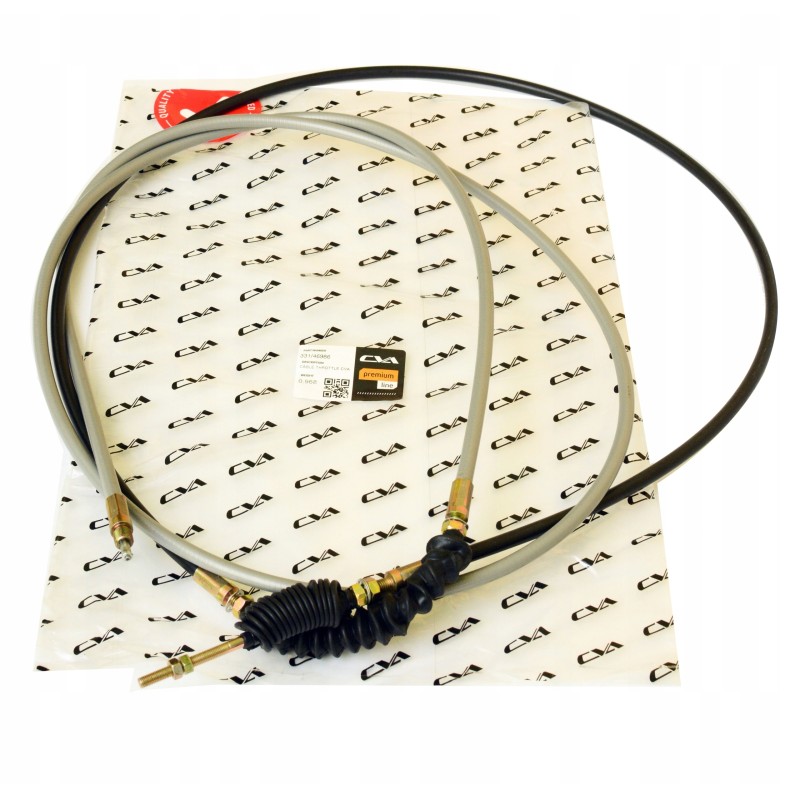 CVA throttle cable for JCB backhoe loader