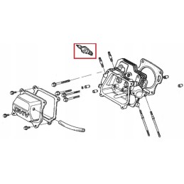 Honda spark plug bpr6es 98079 56841