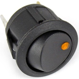 Universal orange switch 20A LED