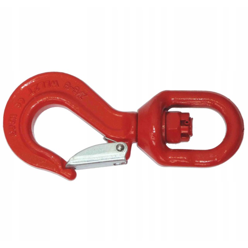 2t HDS swivel hook, tow truck crane, class 8, certified
