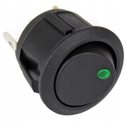 Universal switch green 20a LED