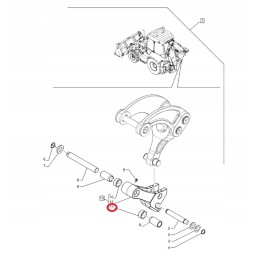 Extension cylinder sleeve case d127167 57x70x30