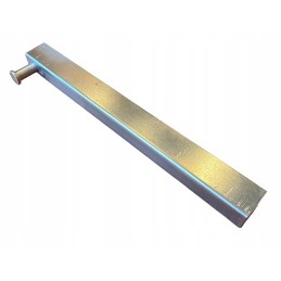 H400 aluminum sidewall ending profile