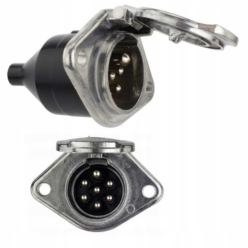 24v 7 pin n type socket