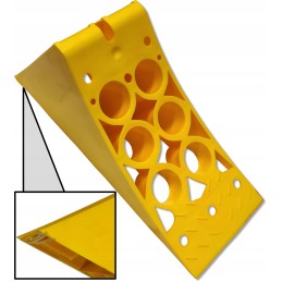 Solid wheel chock 122 mm e36 adr bus pkw