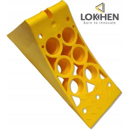 Solid wheel chock 122 mm e36 adr bus pkw