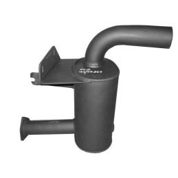 Exhaust muffler jcb 3cx 4cx 123 07867