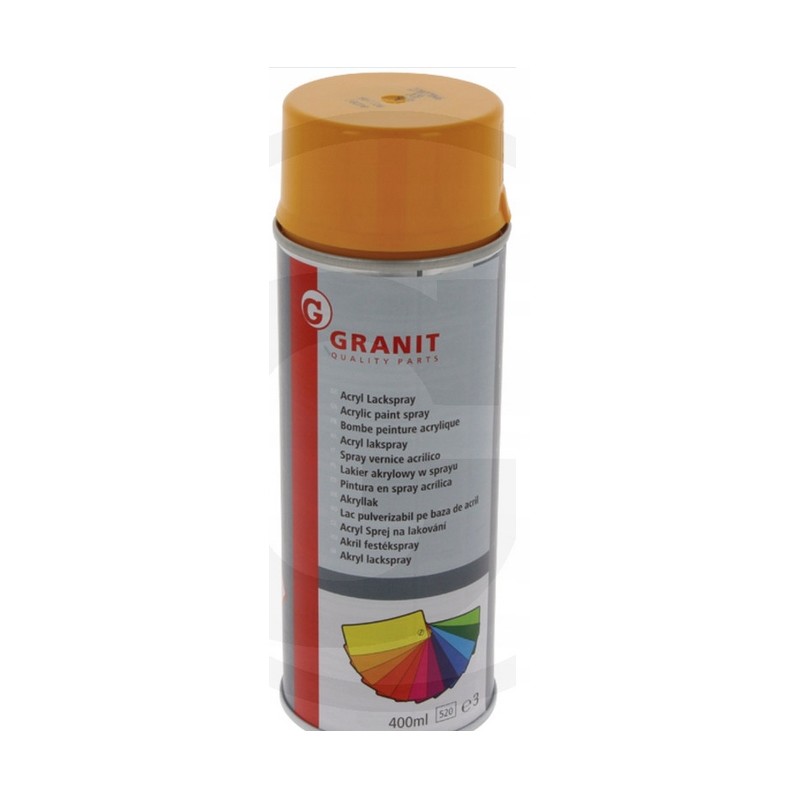 Liebherr backhoe loader yellow spray paint 400ml